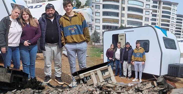 75 saniyede değişen hayat! Korkusuzca uyudukları yeri bir mesajla buldular