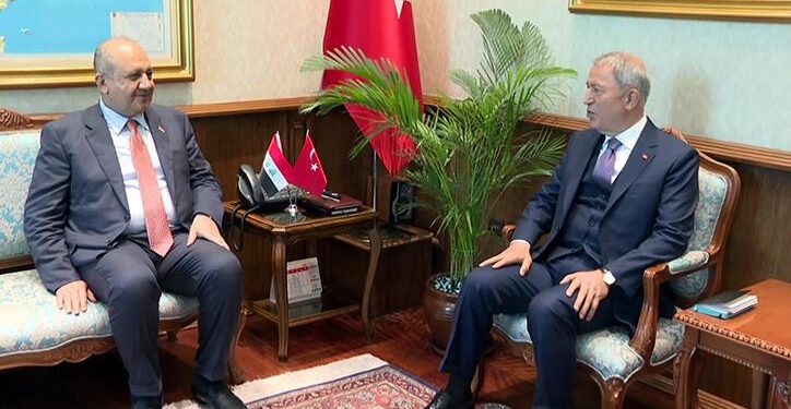 Akar, Irak Savunma Bakanı ile görüştü