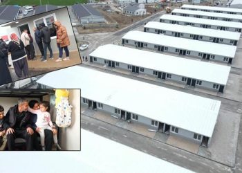 Bakan Kurum: 214 prefabrik evi daha sahiplerine teslim ettik