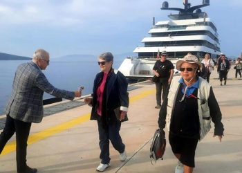 Bodrum’a sezonun ilk kruvaziyeri geldi