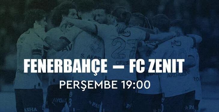 Fenerbahçe ve Zenit depremzedeler için yardım maçına çıkıyor