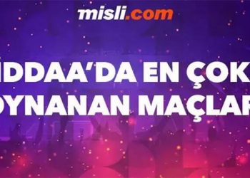 Günün En Çok Oynanan Maçları