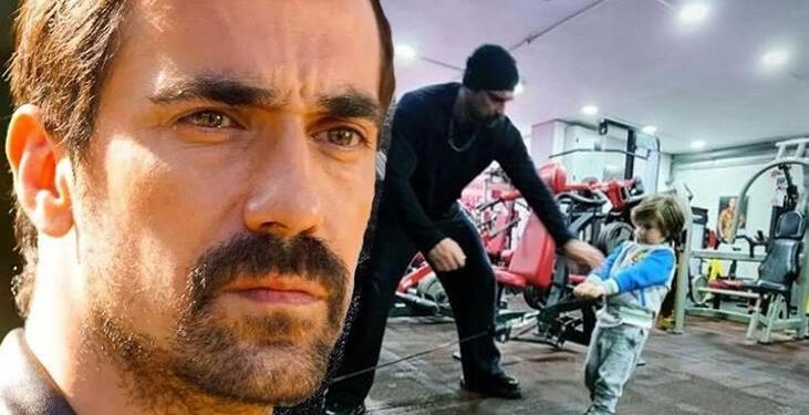 İbrahim Çelikkol’dan oğlu Ali ile antrenman paylaşımı