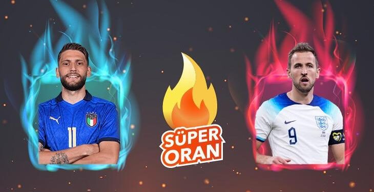 İtalya-İngiltere maçı Tek Maç, Süper Oran ve Canlı Bahis seçenekleriyle Misli.com’da