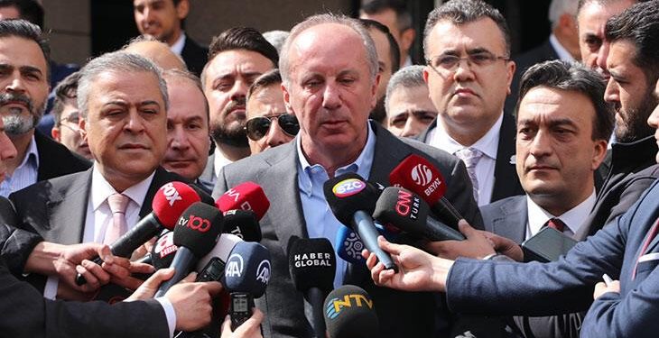 Muharrem İnce, cumhurbaşkanı adaylığı için YSK’ya başvurdu