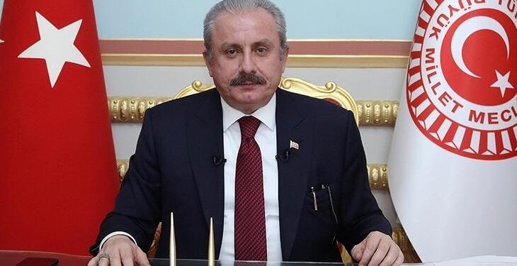 TBMM Başkanı Şentop: ‘Bilinmeyen dil’ değil, ‘Türkçe olmayan kelime’ yazılıyor