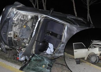 Tekirdağ’da trafik kazası: 4 ağır yaralı