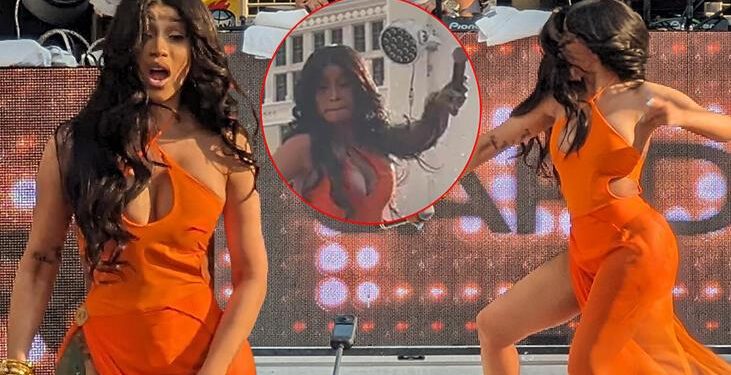 Cardi B’nin iki ayrı yüzü! Sahnede yaşananların perde arkası ortaya çıktı