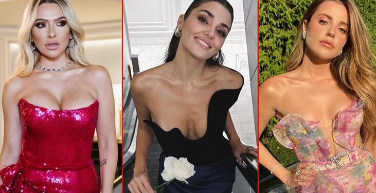 Hadise, Ezgi Eyüpoğlu ve Hande Erçel aynı düğüne katılması olay oldu!