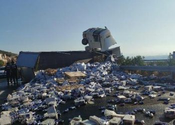 Yer: Bursa! 25 ton enerji içeceğini yoldan topladılar