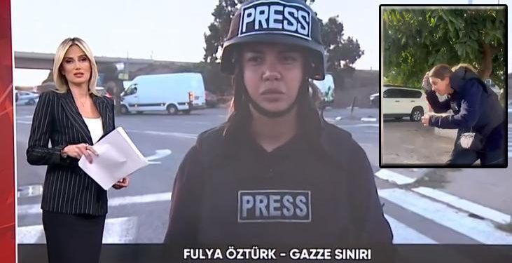 Gazze sınırında son durum! CNN TÜRK ekibi roket saldırısına yakalandı